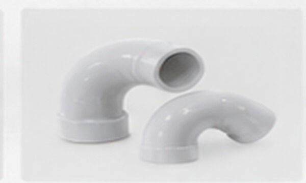 PVC pipe bends and fittings