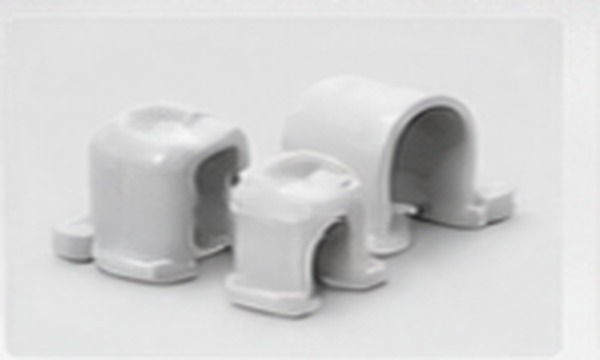 PVC spacer saddles